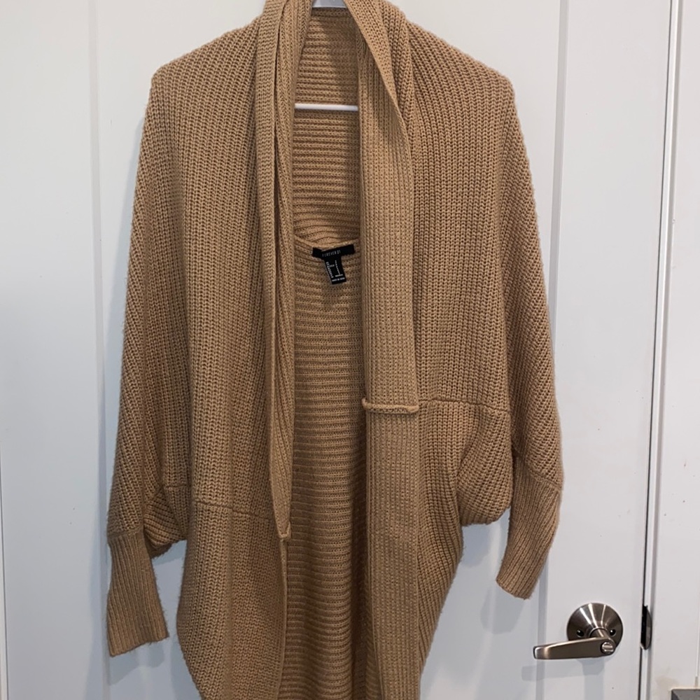 Taupe cardigan